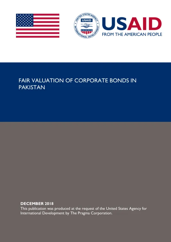 Fair Valuation of Corporate Bonds in Pakistan