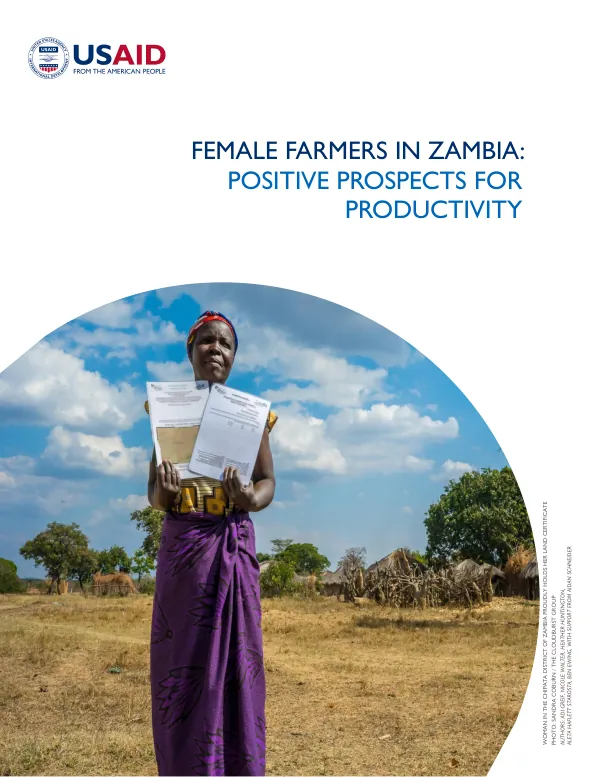 Female Farmers in Zambia: Positive Prospects for Productivity