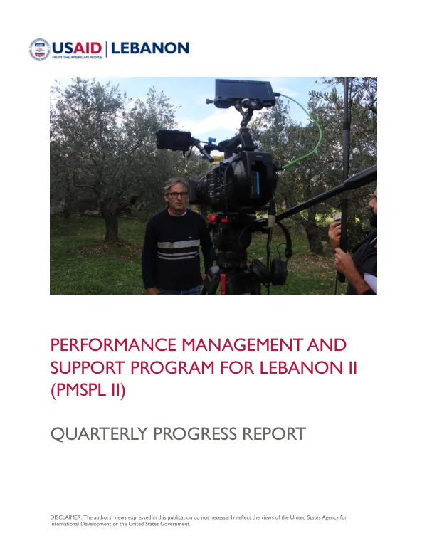 Quarterly Progress Report PMSPL II: Q2 FY18