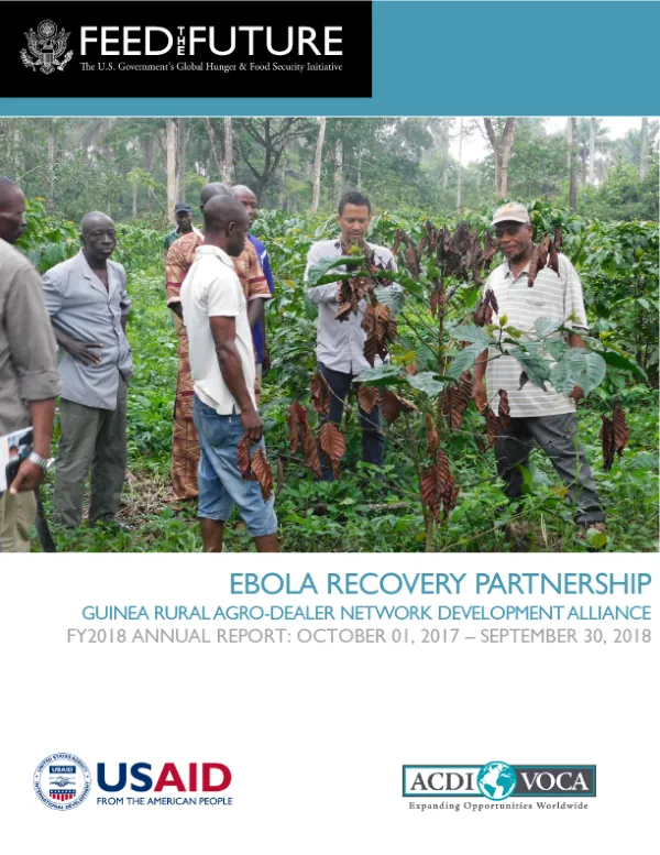 Guinea Rural Agro-dealer Network Development Alliance