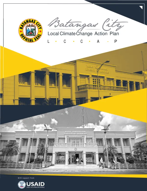 Local Climate Change Action Plan for Batangas City