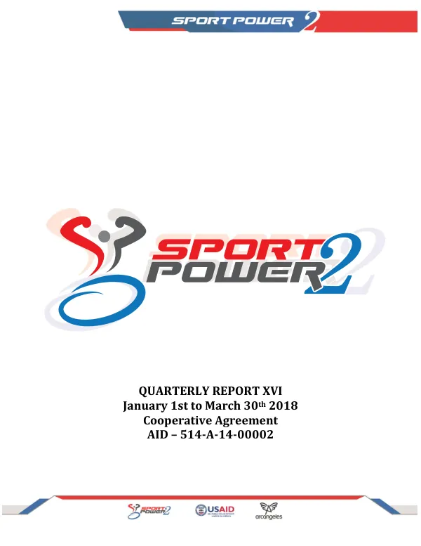 Sixteenth Quarterly Report: Sportpower2 Project