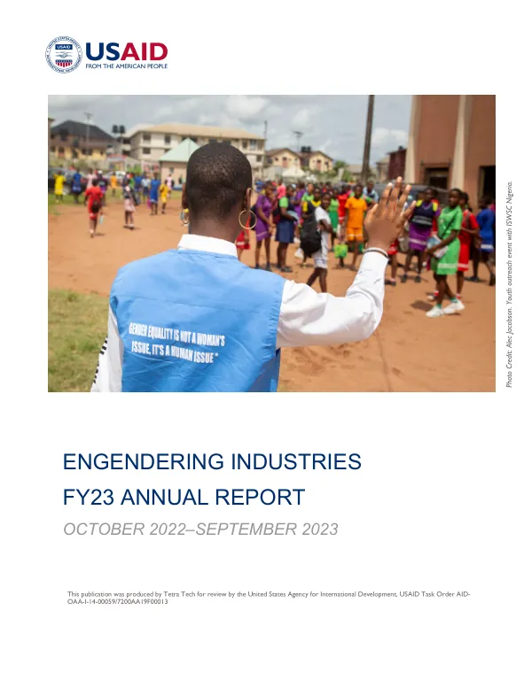 ENGENDERING INDUSTRIES FY23 ANNUAL REPORT