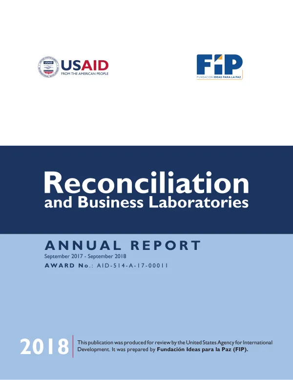 Annual Report: Reconciliation and Business Laboratories