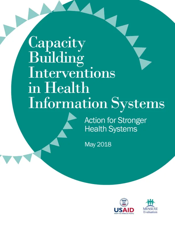 Capacity Building Interventions in Health Information Systems