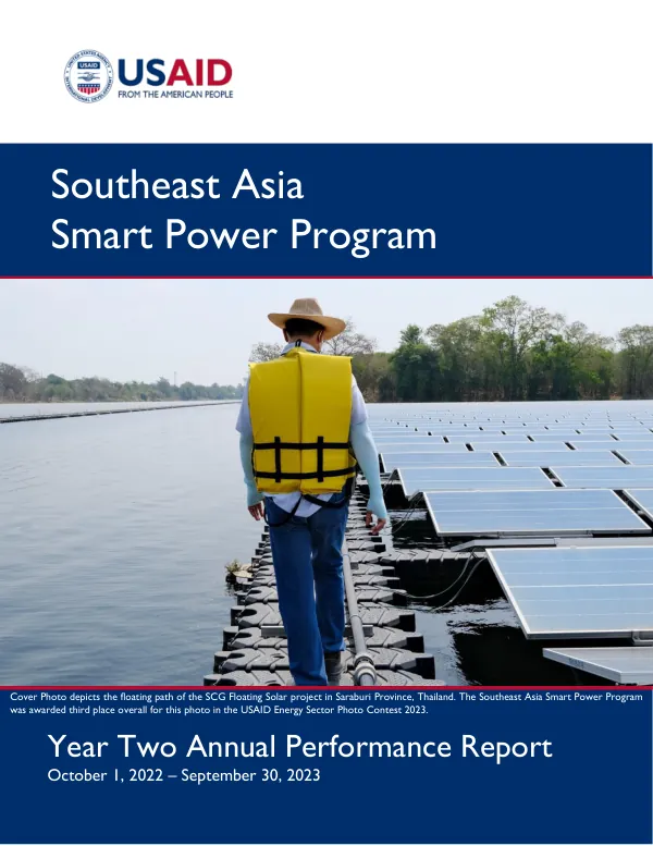 Southeast Asia Smart Power Program Year Two Annual Performance Report