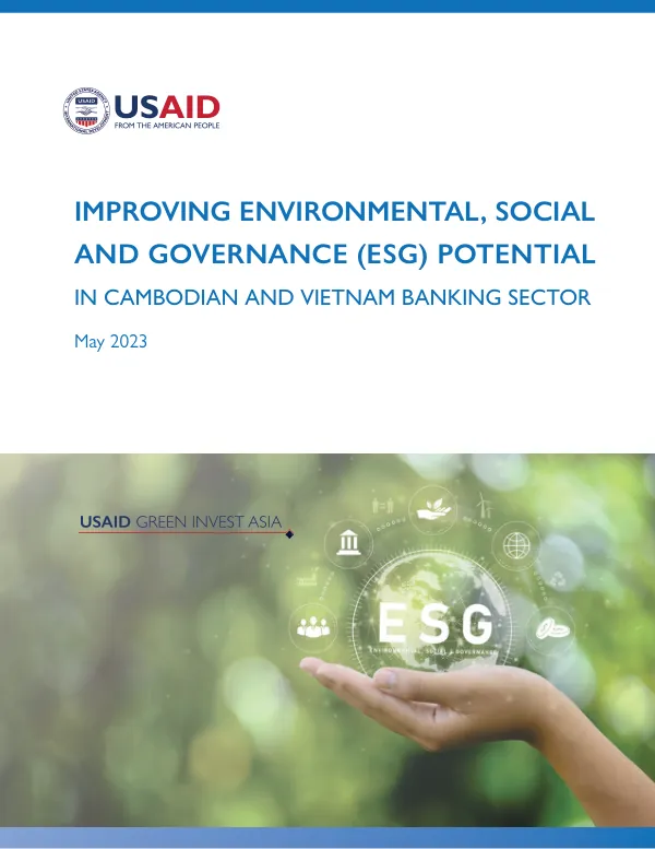Improving Environmental, Social and Governance (ESG) Potential in Cambodian and Vietnam Banking Sector