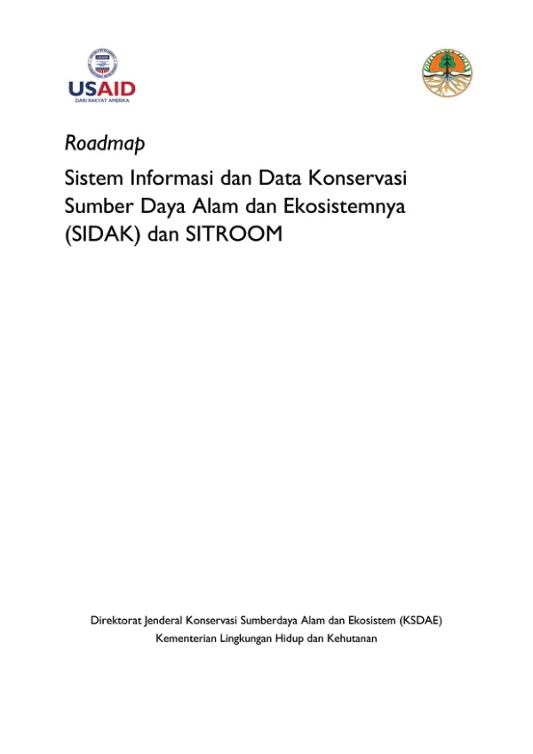 Roadmap SIDAK & SITROOM (2018-2021)