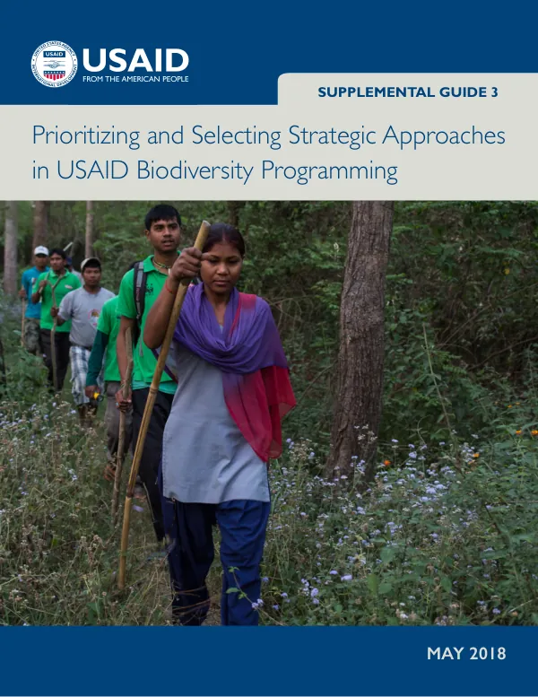 Prioritizing and Selecting Strategic Approaches in USAID Biodiversity Programming