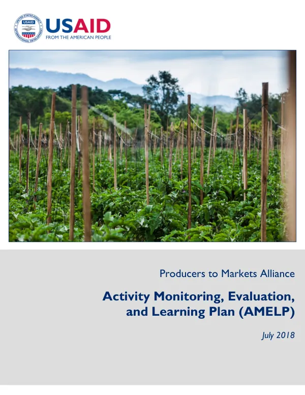 Activity Monitoring, Evaluation, and Learning Plan (AMELP)