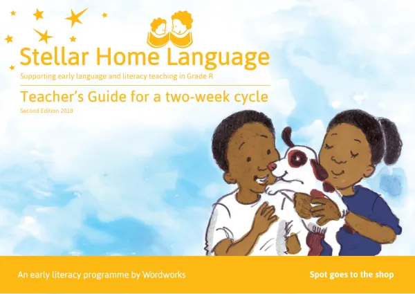 Teacher’s Guide for a two-week cycle: Second Edition 2018