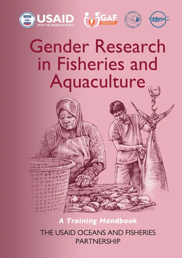 Gender Research in Fisheries and Aquaculture: A Training Handbook
