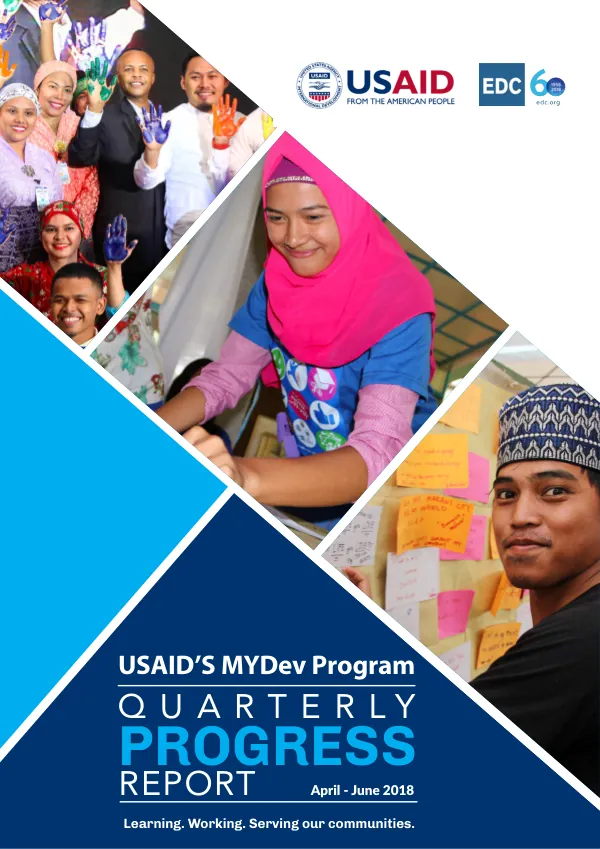 Mindanao Youth for Development (MYDev) Program's Quarterly Progress Report (QPR) covering the period April 1 – June 30, 2018 (FY18Q3)