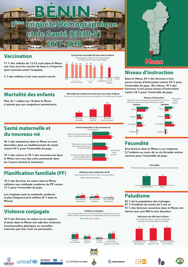 5ème Enquête Démographique et de Santé (EDSB-V) 2017-2018