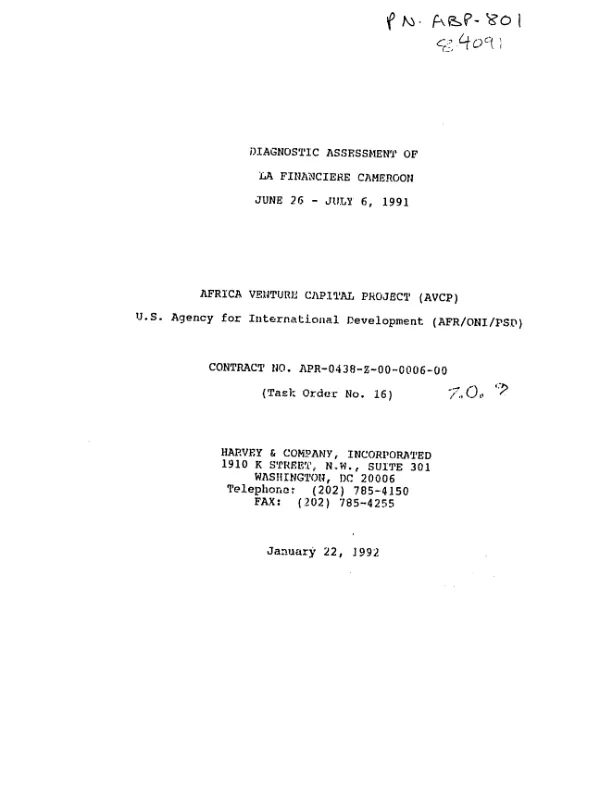 Project paper amendment : Cape Verde watershed development project