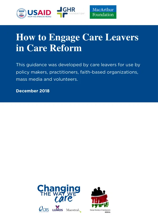 How to Engage Care Leavers in Care Reform