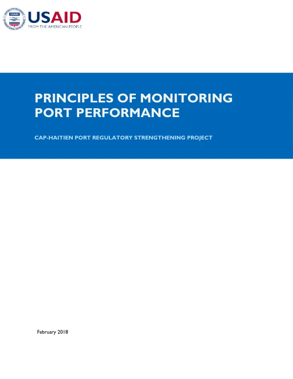 Principles of Port Performance Monitoring