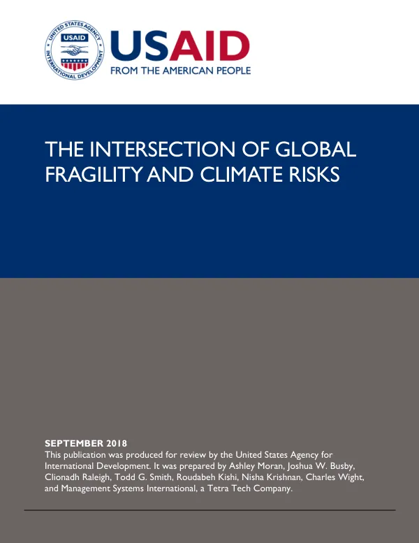 The Intersection of Global Fragility and Climate Risks