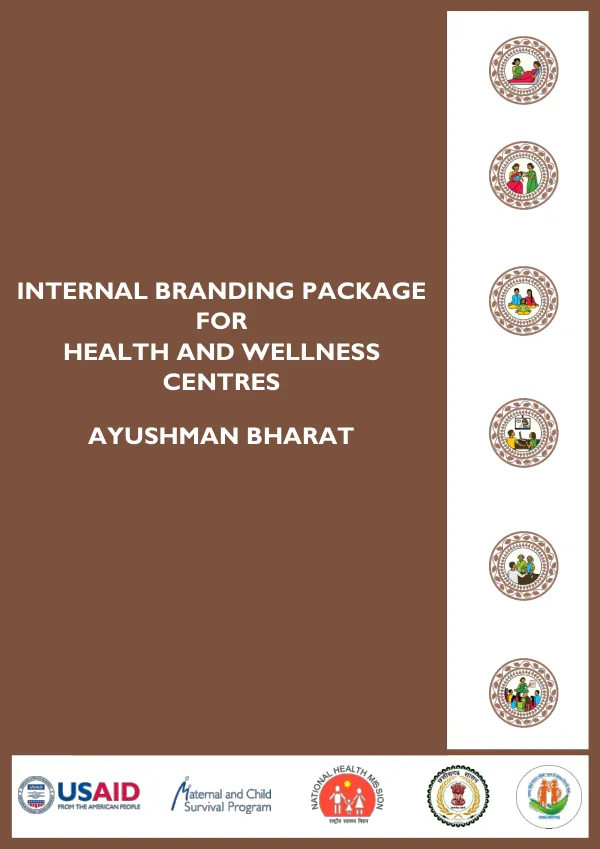Internal Branding Package for Health and Wellness Centres AYUSHMAN BHARAT
