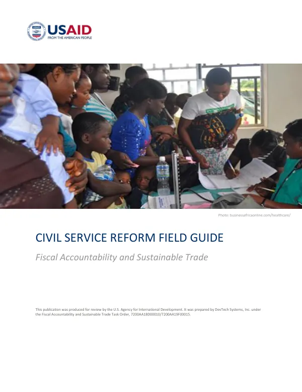 Civil Service Reform Field Guide