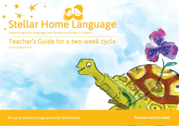 Teacher’s Guide for a two-week cycle: Second Edition 2018