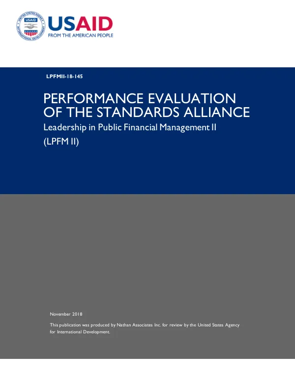 Performance Evaluation of the Standards Alliance