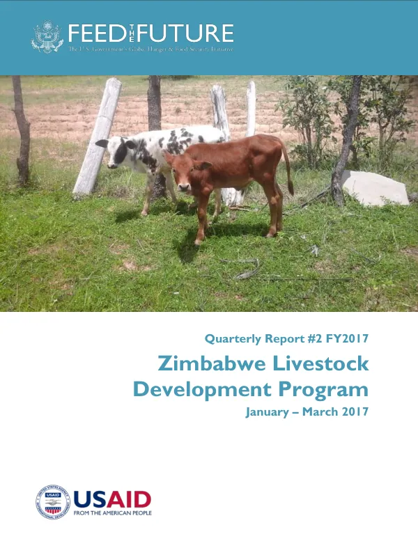 Quarterly Report #2 FY2017: Feed the Future Zimbabwe Livestock Development Program