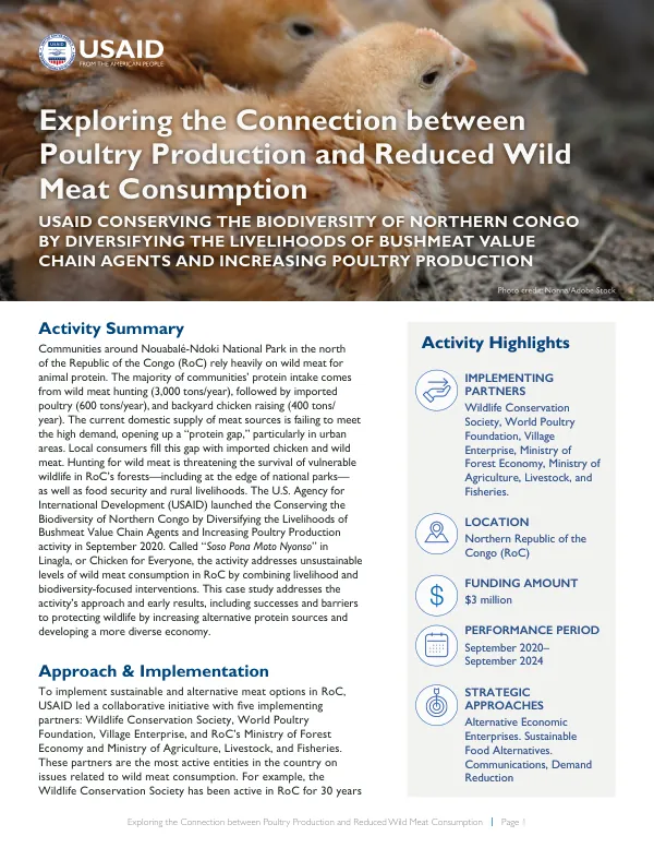 USAID MI2-WM Case Study: Chicken for Everyone