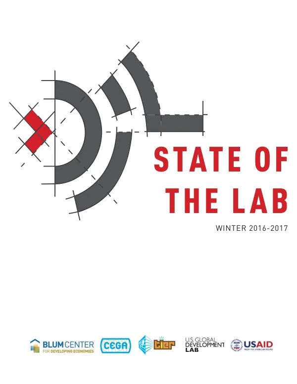 Development Impact Lab (DIL) Annual Report 2016-2017