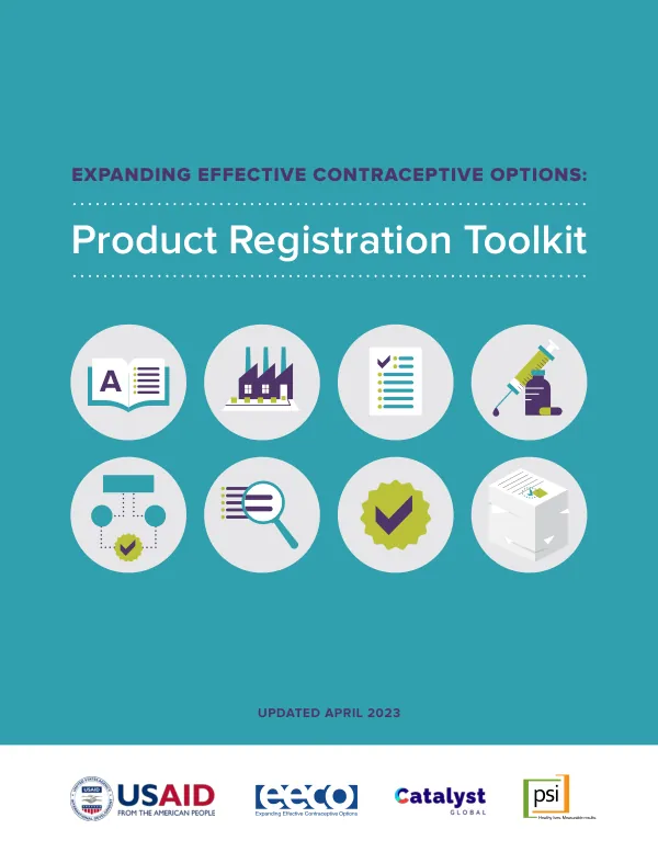 Expanding Effective Contraceptive Options: Product Registration Toolkit