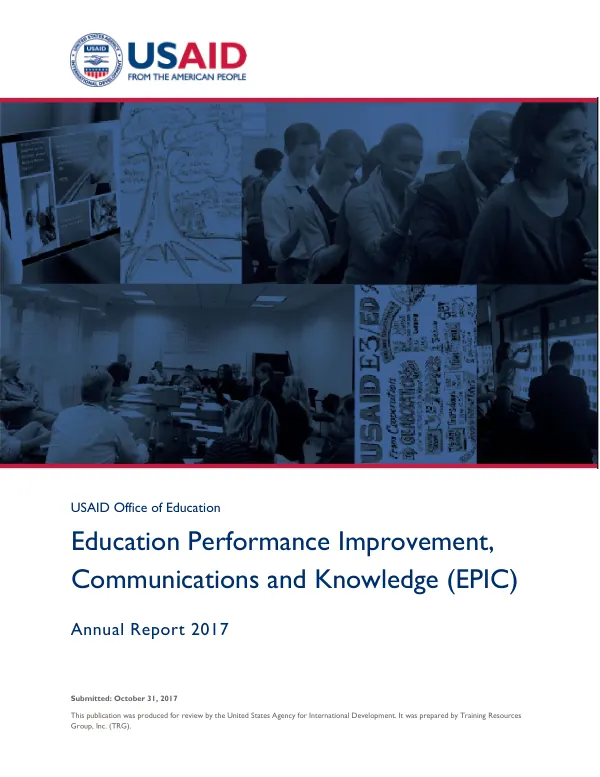 USAID EPIC Year Two Annual Report 2017