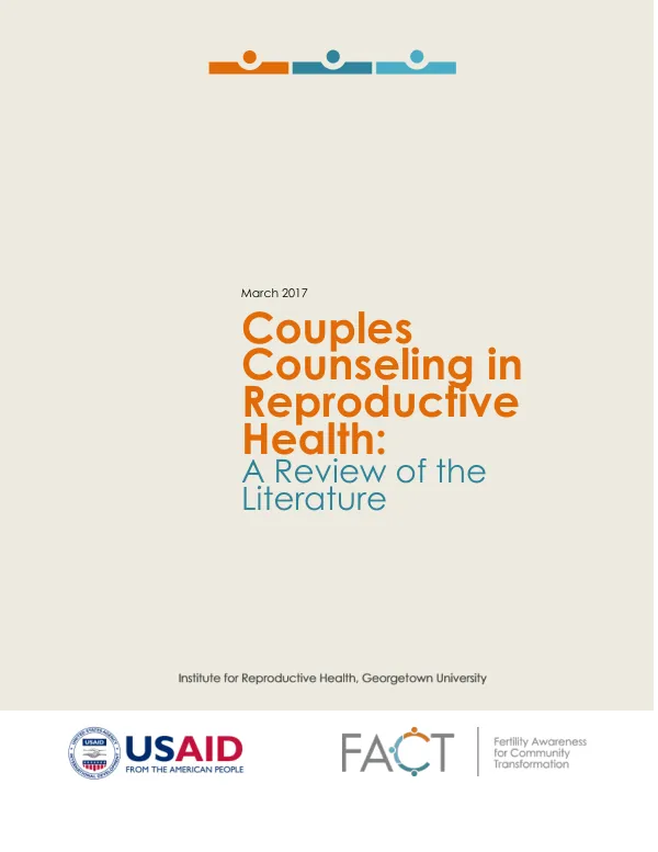 Couples Counseling in Reproductive Health: A Review of the Literature