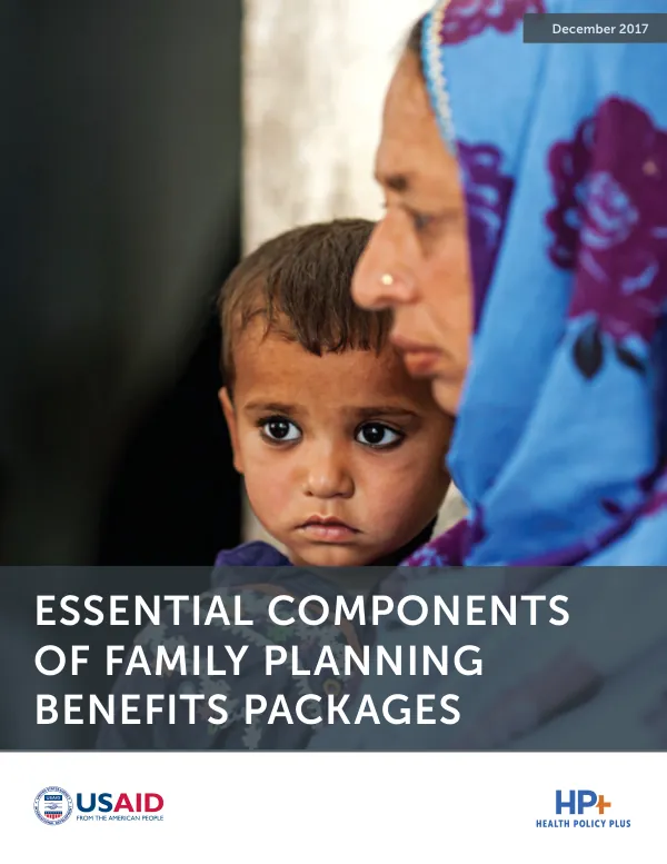 Essential Components of Family Planning Benefits Packages