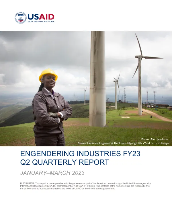 ENGENDERING INDUSTRIES FY23 Q2 QUARTERLY REPORT