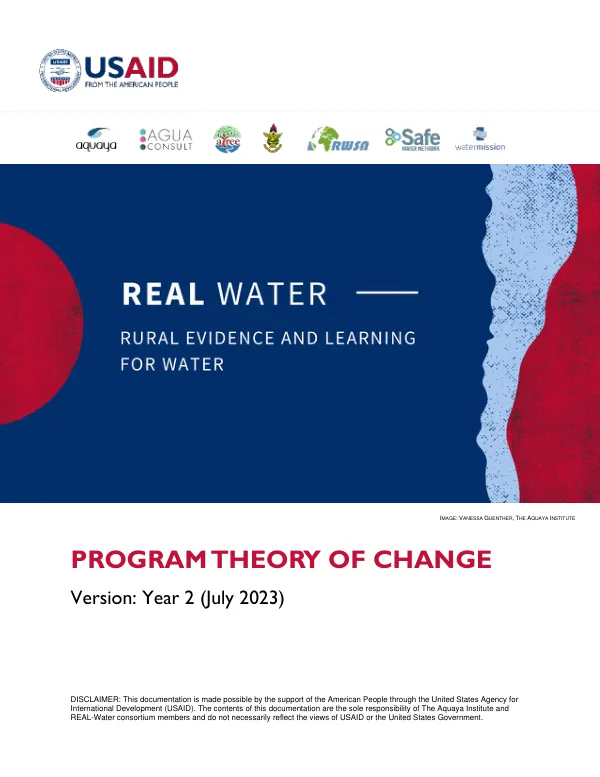 Program Theory of Change