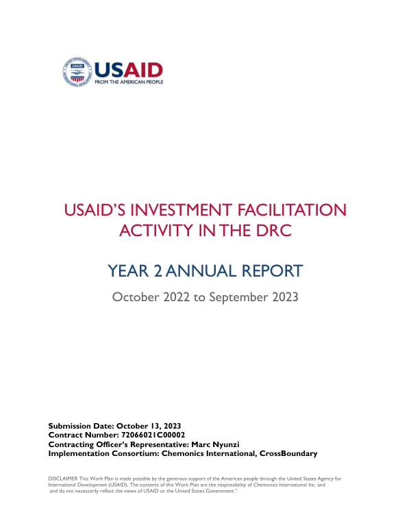 USAID Invest, Year 2 Report