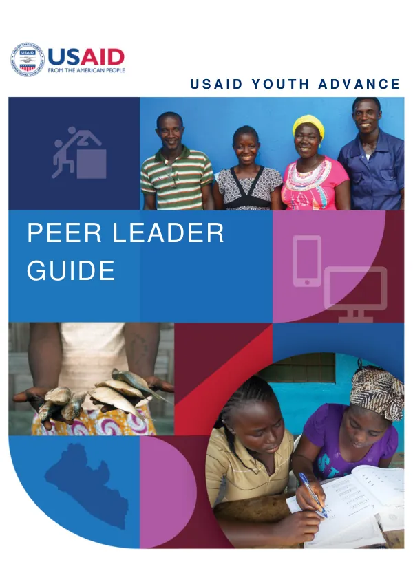 Peer Leader Guide for USAID Youth Advance - Pathway 1 in Liberia