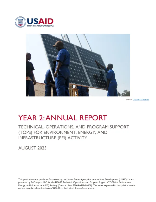 TOPS Year 2 Annual Report