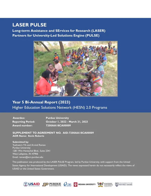 LASER FY5 Mid-Annual Performance Report
