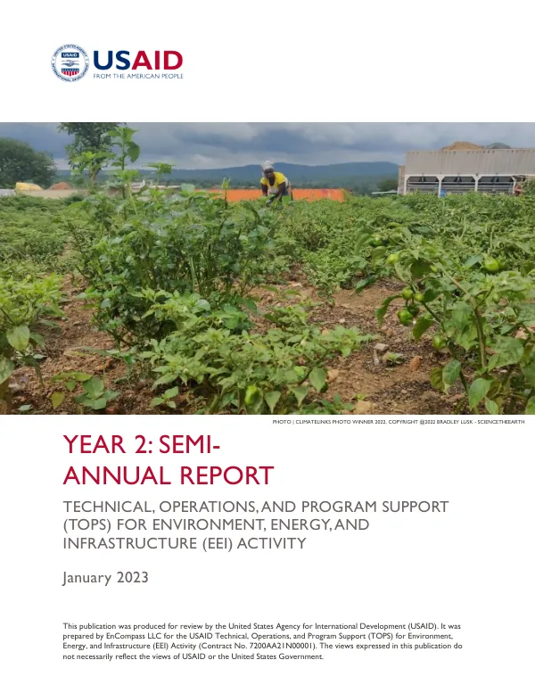 TOPS Year 2 Semi-Annual Report
