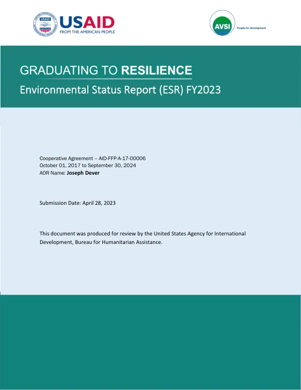 Environmental Status Report (ESR) FY2023