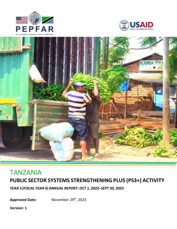 Year 3 (Fiscal Year 4) Annual Report: October 1, 2022–September 30, 2023
