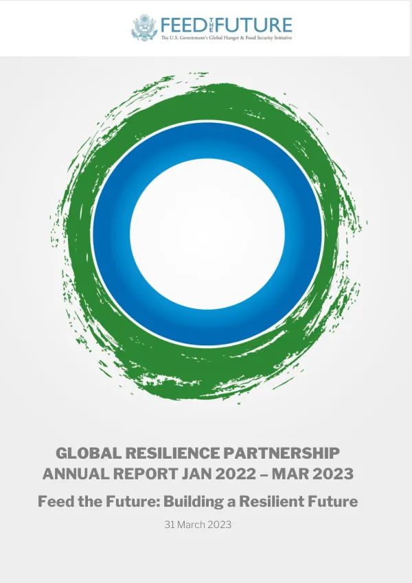 Global Resilience Partnership Annual Report 2022 – 2023