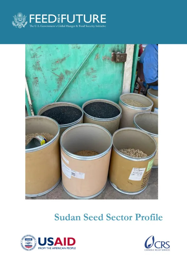 Sudan Seed Sector Profile