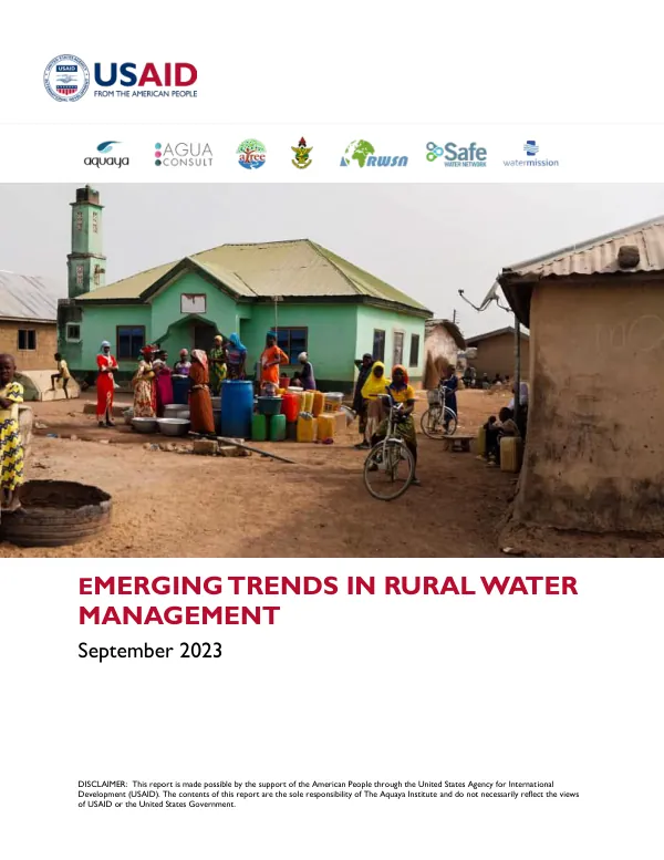 Emerging Trends in Rural Water Management