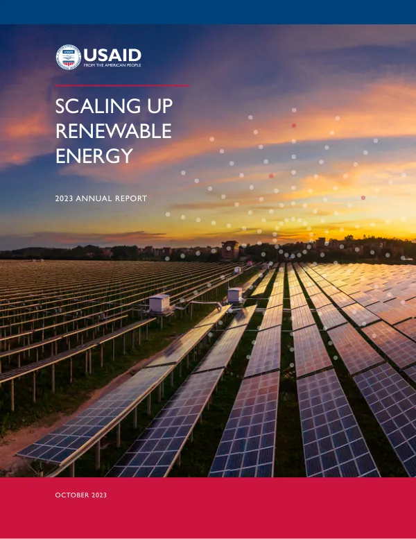 Scaling Up Renewable Energy — 2023 Annual Report