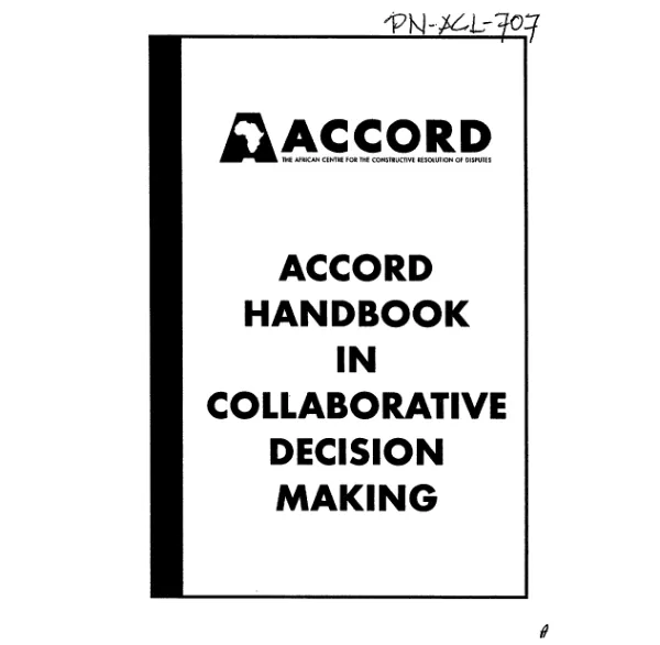 Collaborative Decision Making Handbook