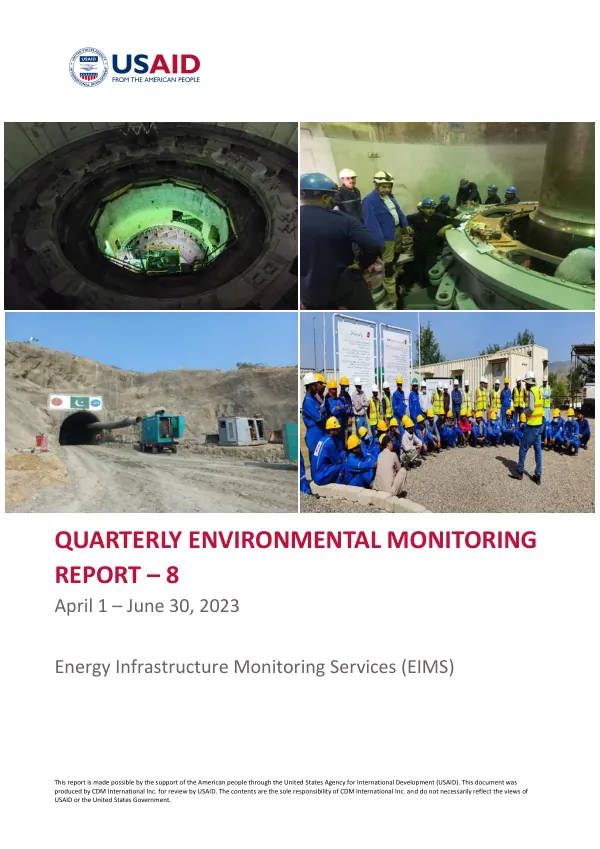 Quarterly Environmental Monitoring Report – 8 (April–June 2023)