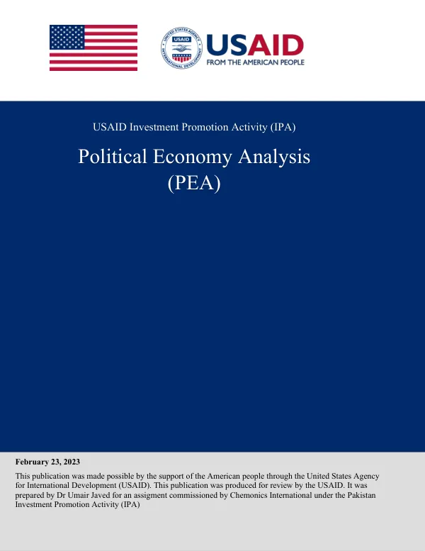 USAID IPA Political Economy Analysis
