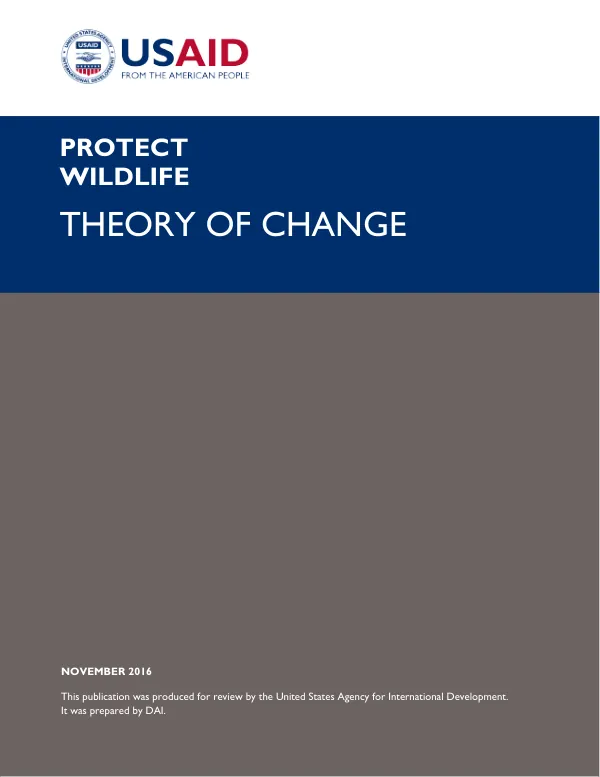 Protect Wildlife Theory of Change